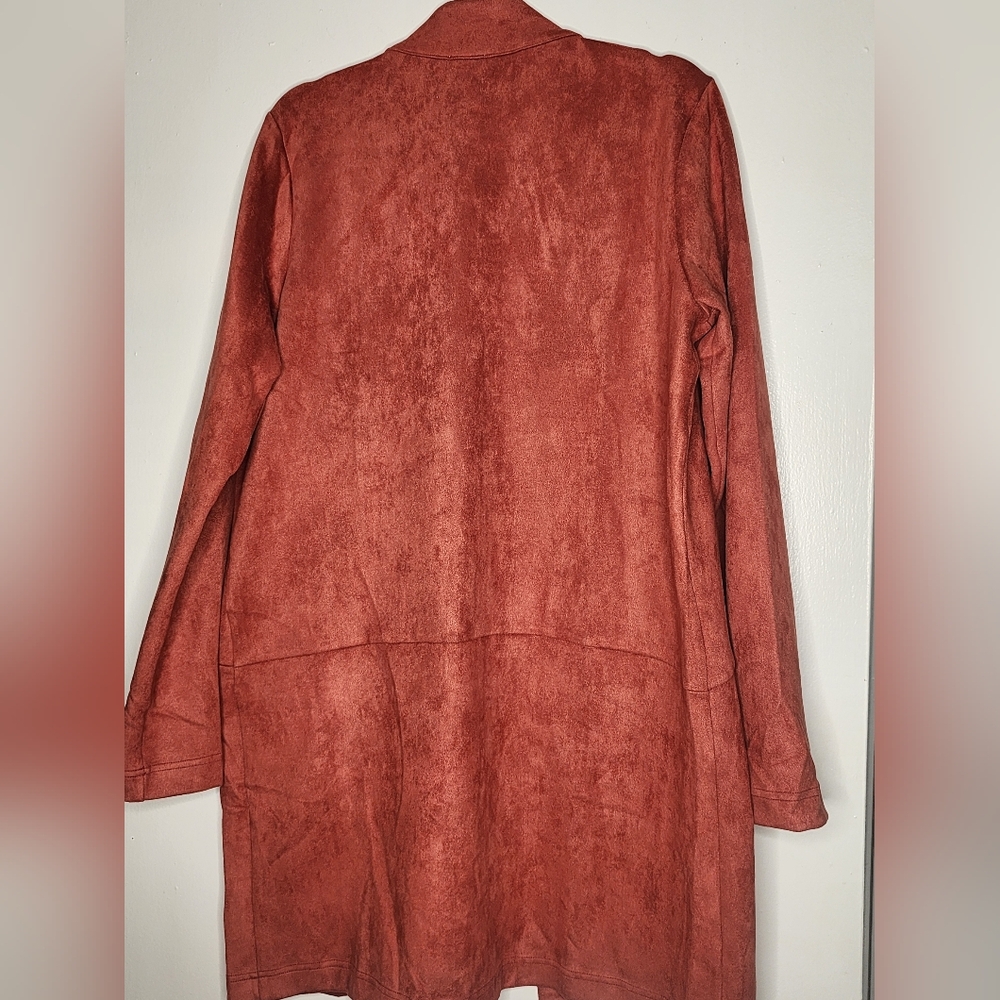 Jacket/Overcoat in Rust Color - Picture 2 of 6
